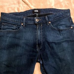 PAIGE   Men's Blue Federal Straight-leg Jeans Size 32